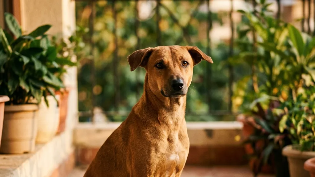 What to feed street dogs in India A healthy Indian street dog portrait — feeding community dogs well costs no more than bread and milk